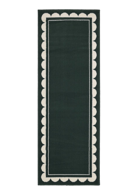 Maestro Scallop Green Rug-Melrose-Rug Love - The Most Loved Rug Store