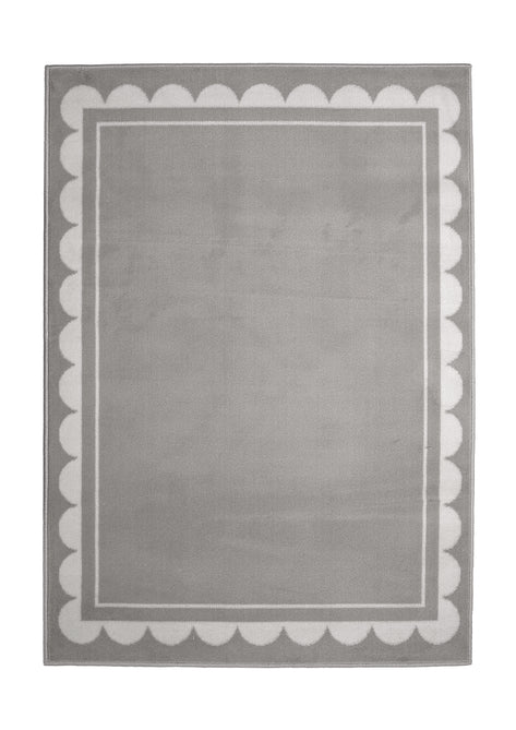 Maestro Scallop Grey Rug-Melrose-Rug Love - The Most Loved Rug Store
