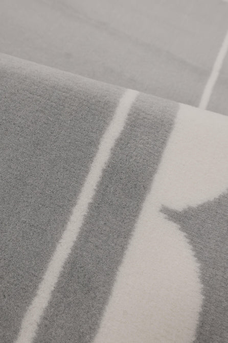 Maestro Scallop Grey Runner-Melrose-Rug Love - The Most Loved Rug Store