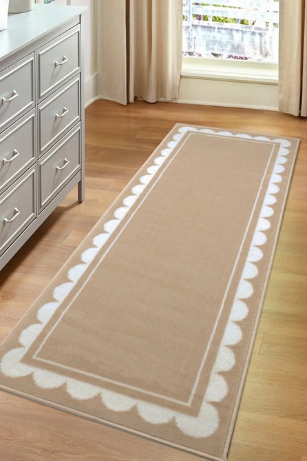 Maestro Scallop Natural Rug-Melrose-Rug Love - The Most Loved Rug Store