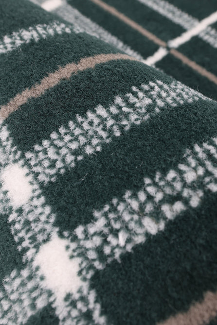Maestro Tartan Green Runner-Melrose-Rug Love - The Most Loved Rug Store