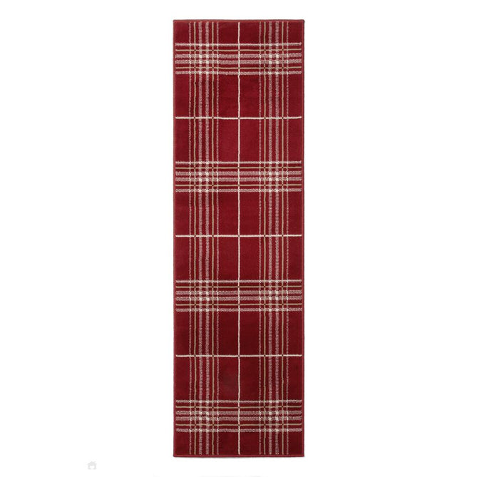 Maestro Tartan Red Rug-Melrose-Rug Love - The Most Loved Rug Store