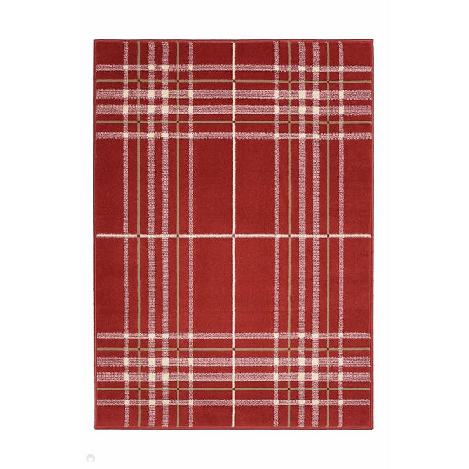 Maestro Tartan Red Rug-Melrose-Rug Love - The Most Loved Rug Store