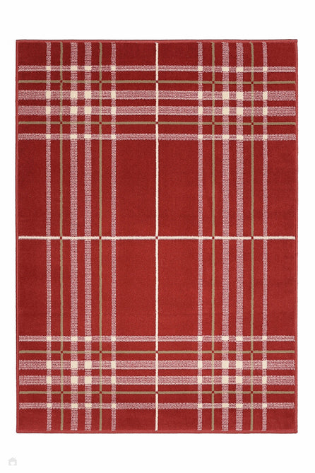 Maestro Tartan Red Runner-Melrose-Rug Love - The Most Loved Rug Store