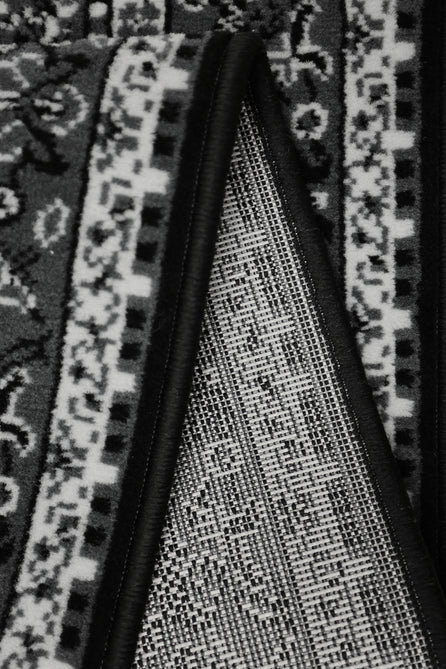 Maestro Tradition Black/Grey Rug-Melrose-Rug Love - The Most Loved Rug Store
