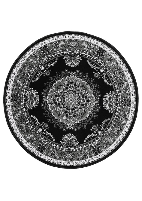 Maestro Tradition Black/Grey Rug-Melrose-Rug Love - The Most Loved Rug Store