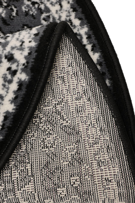 Maestro Tradition Black/Grey Runner-Melrose-Rug Love - The Most Loved Rug Store