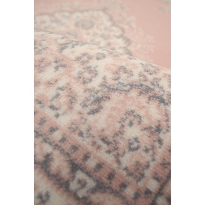 Maestro Tradition Blush Round Rug-Melrose-Rug Love - The Most Loved Rug Store