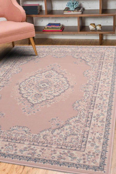 Maestro Tradition Blush Rug-Melrose-Rug Love - The Most Loved Rug Store