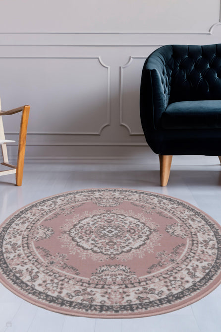 Maestro Tradition Blush Runner-Melrose-Rug Love - The Most Loved Rug Store