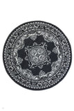 Maestro Tradition Grey Round Rug