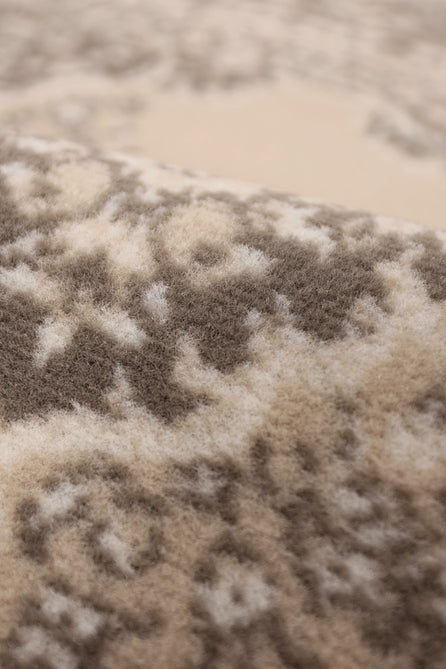 Maestro Tradition Natural Round Rug-Melrose-Rug Love - The Most Loved Rug Store
