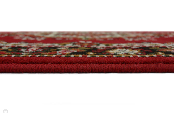 Maestro Tradition Red Round Rug-Melrose-Rug Love - The Most Loved Rug Store