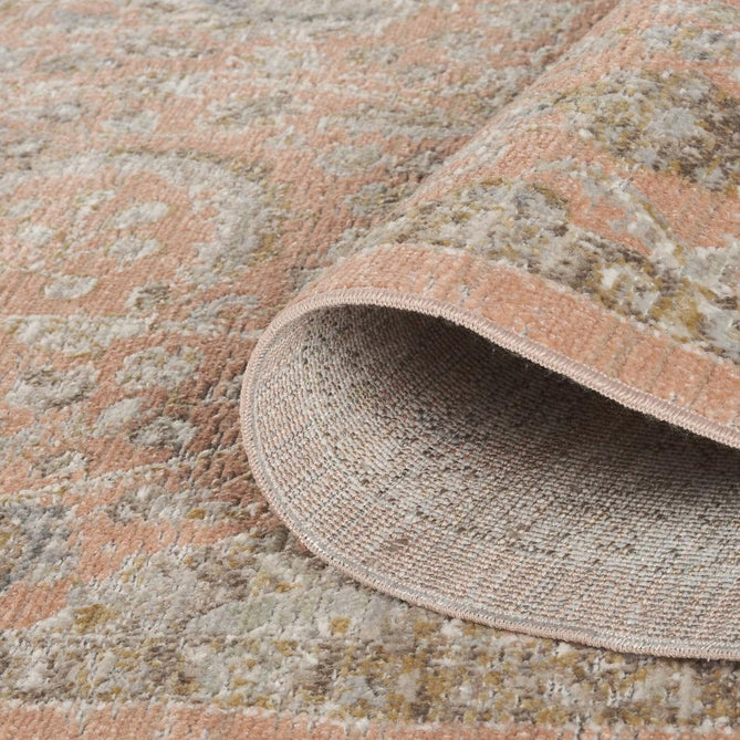 Maia Blossom MAI09 Coral Flatweave Rug-Desire Rugs-Rug Love - The Most Loved Rug Store