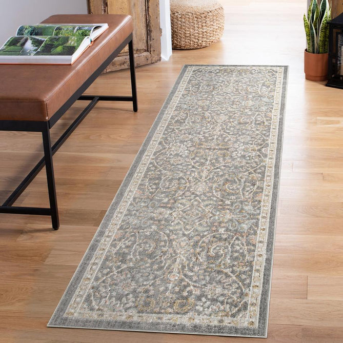 Maia Blossom MAI09 Grey Flatweave Rug-Desire Rugs-Rug Love - The Most Loved Rug Store