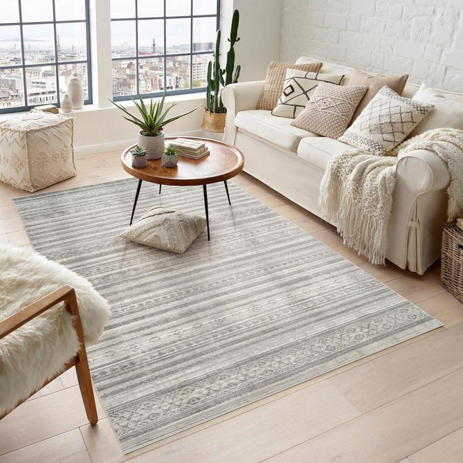 Maia Horizon MAI13 Grey Flatweave Rug-Desire Rugs-Rug Love - The Most Loved Rug Store