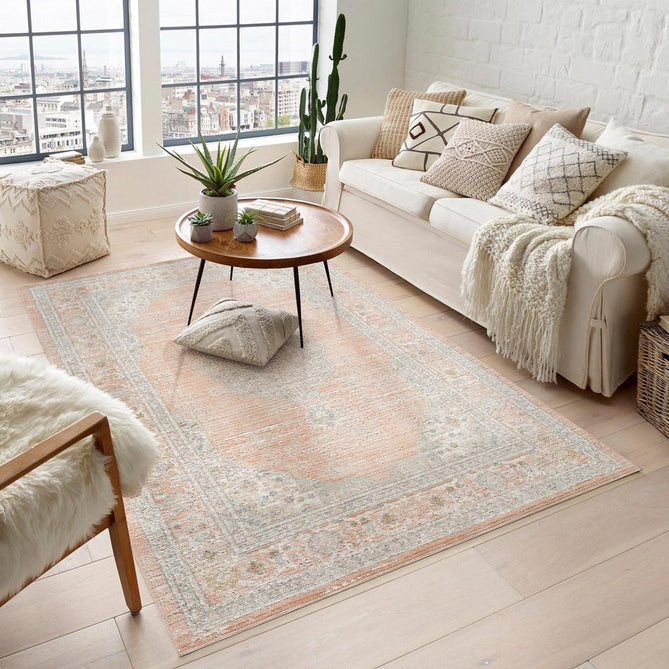 Maia Orchid MAI10 Coral Flatweave Rug-Desire Rugs-Rug Love - The Most Loved Rug Store