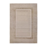 Malmo Border Natural In-Outdoor Rug