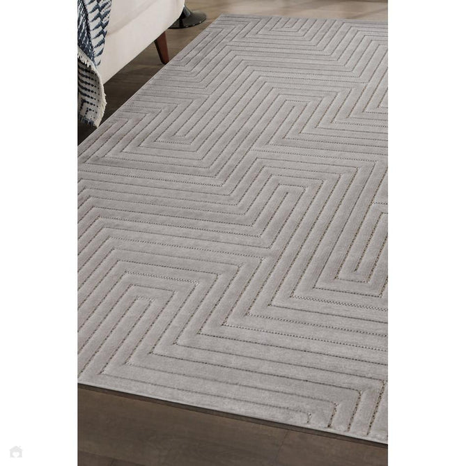 Malmo Maze Grey In-Outdoor Rug-Melrose-Rug Love - The Most Loved Rug Store