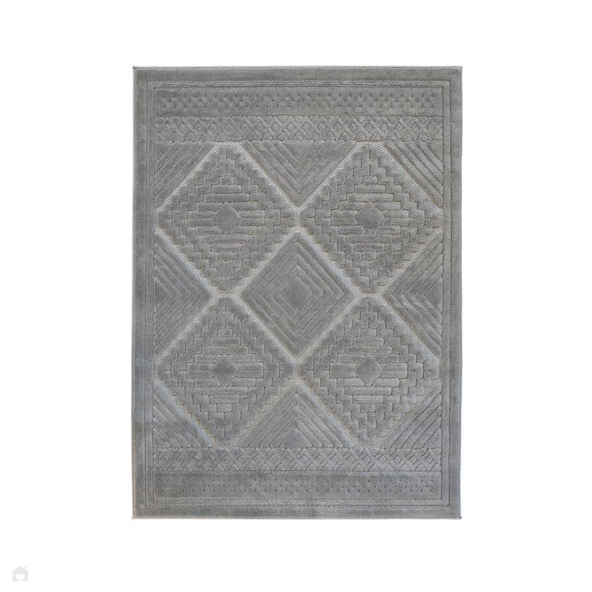 Malmo Tribal Grey In-Outdoor Rug-Melrose-Rug Love - The Most Loved Rug Store