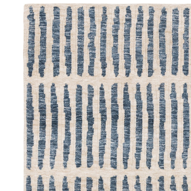 Mason Grid Modern Geometric Super Soft Carved Hi-Low Rib Textured Blue/Cream Rug-Asiatic Carpets-Rug Love - The Most Loved Rug Store