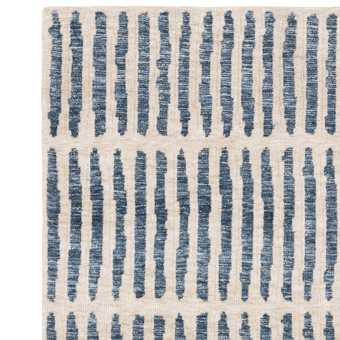 Mason Grid Modern Geometric Super Soft Carved Hi-Low Rib Textured Blue/Cream Rug-Asiatic Carpets-Rug Love - The Most Loved Rug Store