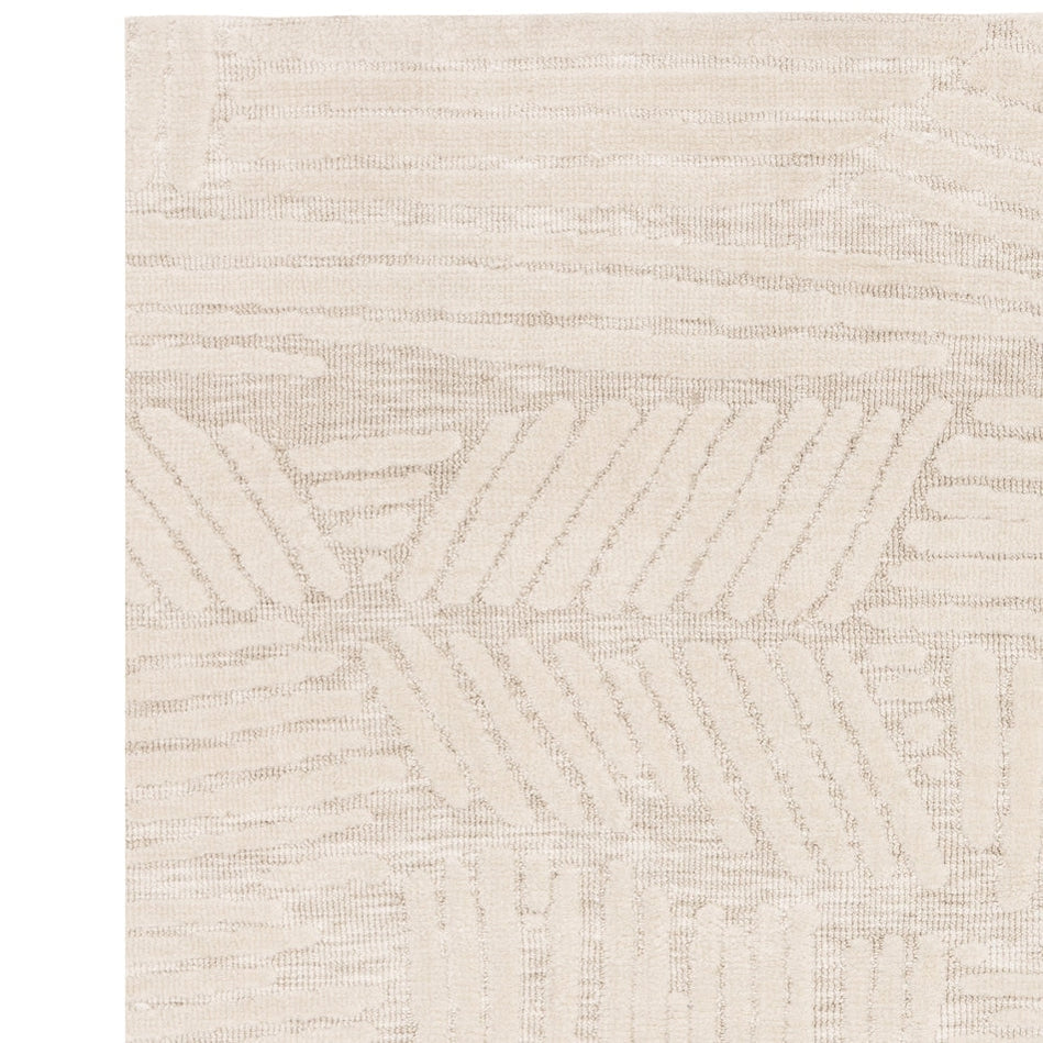 On Sale Mason Trapezium Modern Geometric Super Soft Carved Hi-Low Rib ...