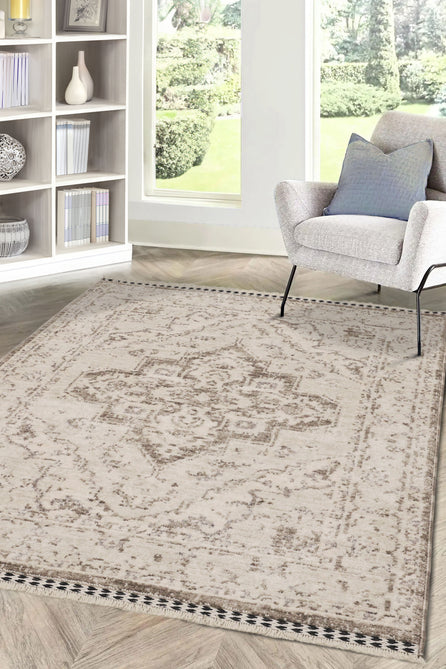 Mateo Traditional Grey Rug-Melrose-Rug Love - The Most Loved Rug Store
