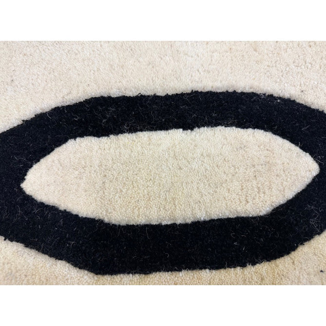 Matrix MAX35 Wire Modern Geometric Hand-Woven High-Density Soft Textured Shimmer Wool & Viscose Blend White/Black Rug-Asiatic Carpets-Rug Love - The Most Loved Rug Store