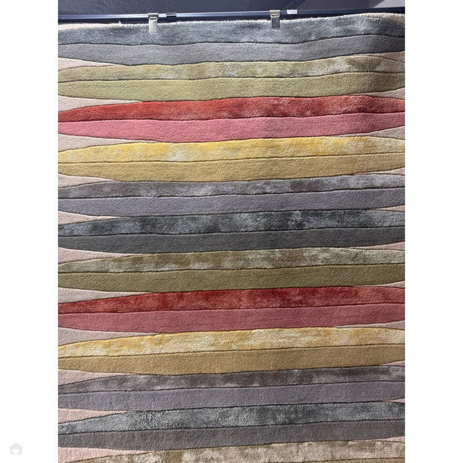 Matrix MAX84 Pod Modern Geometric Hand-Woven High-Density Soft Textured Shimmer Wool & Viscose Blend Pastel/Multicolour Rug-Asiatic Carpets-Rug Love - The Most Loved Rug Store