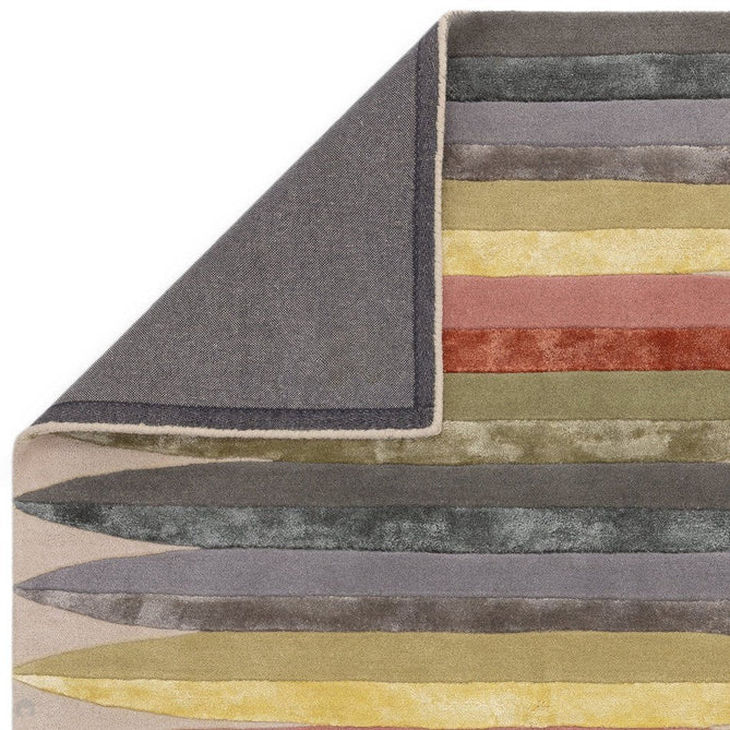 Matrix MAX84 Pod Modern Geometric Hand-Woven High-Density Soft Textured Shimmer Wool & Viscose Blend Pastel/Multicolour Rug-Asiatic Carpets-Rug Love - The Most Loved Rug Store