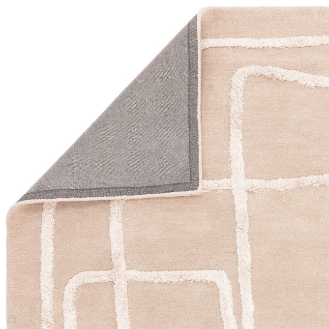 Matrix MAX95 Infinity Modern Geometric Hand-Woven High-Density Soft Textured Wool&Viscose Mix Sand Rug-Asiatic Carpets-Rug Love - The Most Loved Rug Store