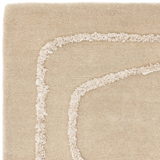 Matrix MAX95 Infinity Modern Geometric Hand-Woven High-Density Soft Textured Wool&Viscose Mix Sand Rug-Asiatic Carpets-Rug Love - The Most Loved Rug Store