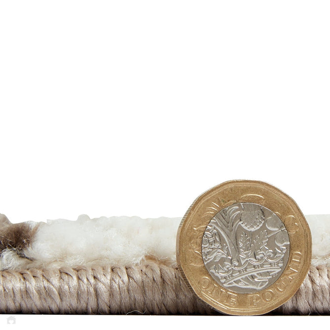 Matrix MT61 Modern Geometric Blocks Carved Soft Textured Easy-Care Durable Polypropylene Short Pile Brown/Beige/Cream Rug-Think Rugs-Rug Love - The Most Loved Rug Store