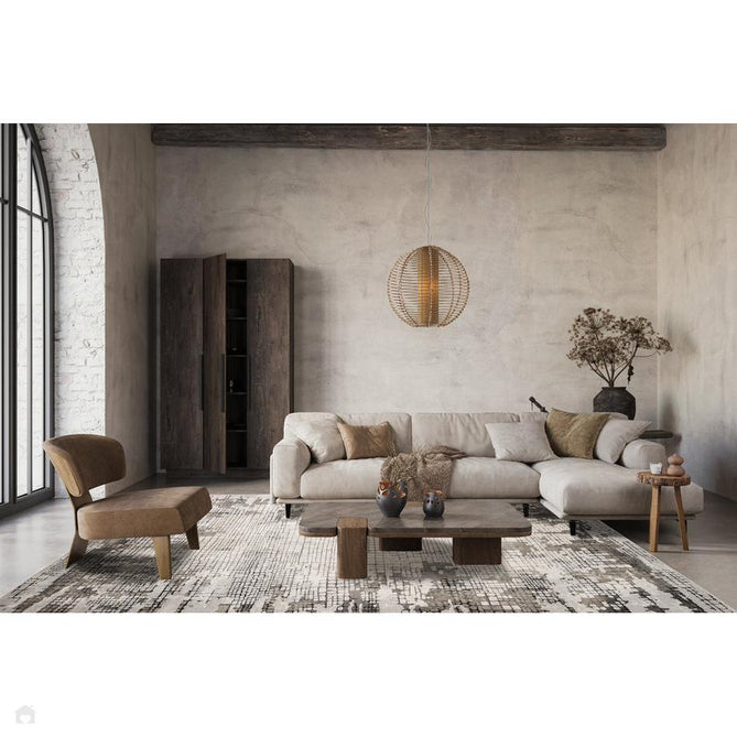 Mayfair Croc MAY03 Modern Abstract Distressed Metallic Shimmer Soft Velvety Touch Textured Polyester Low Profile Short Pile Ash Grey/Ivory/Stone Taupe/Charcoal Grey/Steel Grey Rug-Desire Rugs-Rug Love - The Most Loved Rug Store