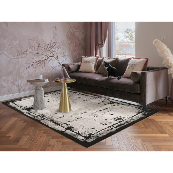 Mayfair Frame MAY05 Black Rug-Desire Rugs-Rug Love - The Most Loved Rug Store