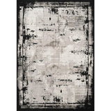 Mayfair Frame MAY05 Black Rug