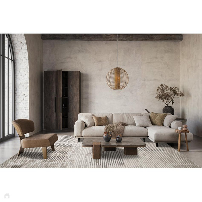 Mayfair Matrix MAY06 Modern Abstract Distressed Metallic Shimmer Soft Velvety Touch Textured Polyester Low Profile Short Pile Stone Beige/Ivory/Ash Grey/Taupe Brown/Charcoal Grey Rug-Desire Rugs-Rug Love - The Most Loved Rug Store