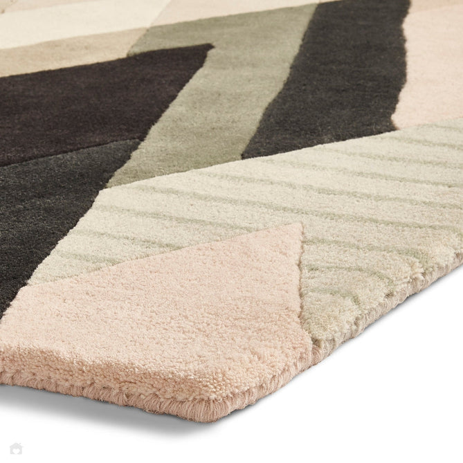 Michelle Collins MC21 Modern Abstract Soft Hand-Woven Wool Beige/Multi Rug-Think Rugs-Rug Love - The Most Loved Rug Store