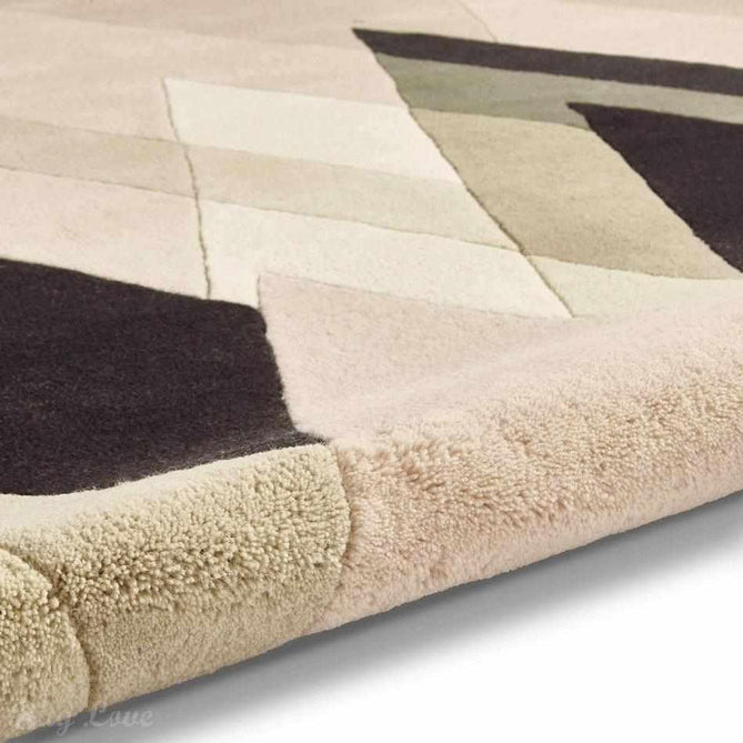 Michelle Collins MC21 Modern Abstract Soft Hand-Woven Wool Beige/Multi Rug-Think Rugs-Rug Love - The Most Loved Rug Store