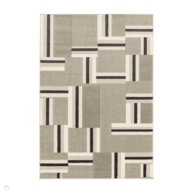 Milan Blocks Natural Rug-Melrose-Rug Love - The Most Loved Rug Store