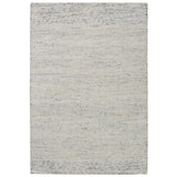 Milano Modern Plain Mottle Speckles Hand-Woven Textured Felted Space-Dyed Wool Cream/Grey Rug