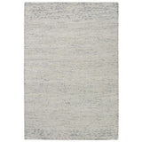 Milano Modern Plain Hand-Woven Textured Felted Space-Dyed Wool Grey/Cream Rug