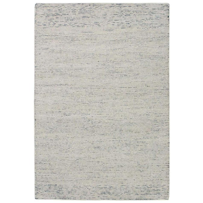 Milano Modern Plain Mottle Speckles Hand-Woven Textured Felted Space-Dyed Wool Cream/Grey Rug-Melrose-Rug Love - The Most Loved Rug Store