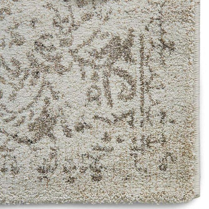 Milano N9695 Traditional Moroccan Vintage Distressed Medallion Border Soft-Touch Beige Rug-Think Rugs-Rug Love - The Most Loved Rug Store