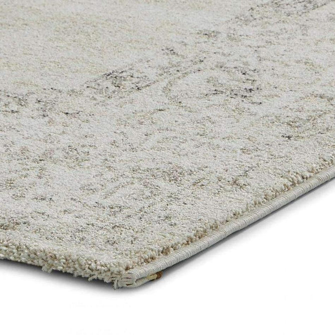 Milano N9695 Traditional Moroccan Vintage Distressed Medallion Border Soft-Touch Beige Rug-Think Rugs-Rug Love - The Most Loved Rug Store