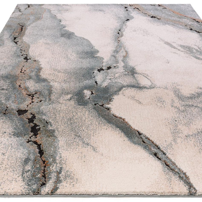 Mirage Oasis Modern Abstract Soft Hi-Lo Textured High-Density Pile Steel Blue/Cream/Charcoal/Rust/Grey/Sage Rug-Asiatic Carpets-Rug Love - The Most Loved Rug Store