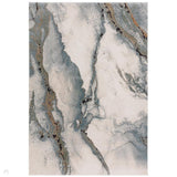 Mirage Oasis Modern Abstract Soft Hi-Lo Textured High-Density Pile Steel Blue/Cream/Charcoal/Rust/Grey/Sage Rug