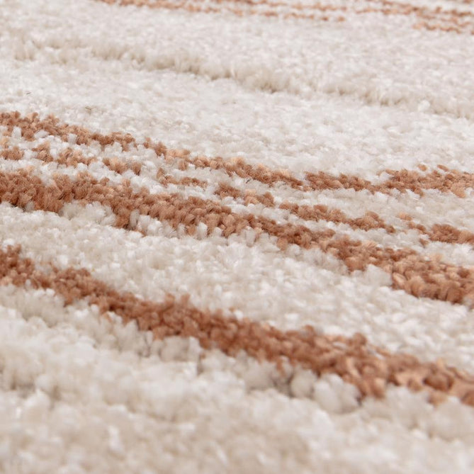 Mirage Quartz Modern Abstract Soft Hi-Lo Textured High-Density Pile Ivory/Taupe/Beige/Terracotta Rug-Asiatic Carpets-Rug Love - The Most Loved Rug Store