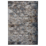 Mojave 4152 X Modern Abstract Distressed Eco-Friendly Recycled Polyester Flat-Pile Multicolour Rug